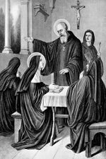 Images of Saints 5 - Saints Benedict and Scholastico