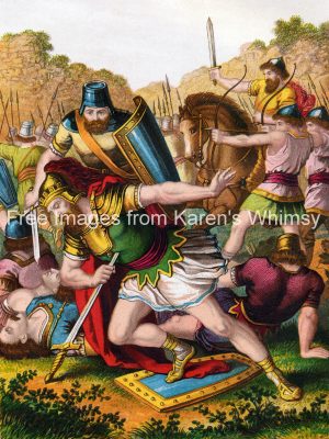Christian Pictures 4 - Death of Saul