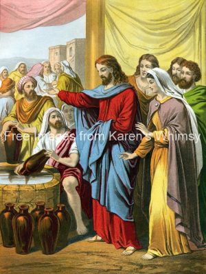 Christian Pictures 7 - Water into Wine