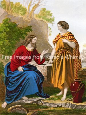 Christian Pictures 8 - Woman of Samaria