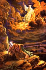 Free Christian Clip Art 7 - Elijah Taken to Heaven