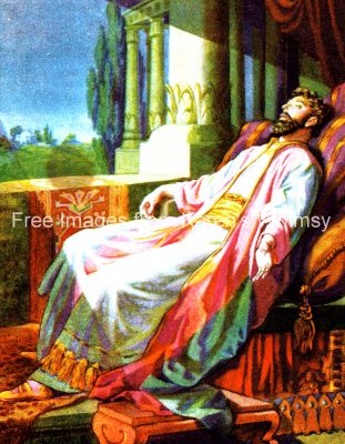 Free Christian Clip Art 4 - King Solomon's Dream