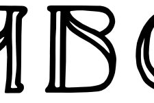 Alphabet Letters 1 - Letters A B C