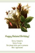 Happy Belated Birthday 5