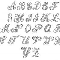 Free Fancy Letters of the Alphabet
