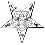 Masonic Clip Art 6 - Masonic Symbols in Pentagram