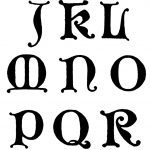 Gothic Lettering 3
