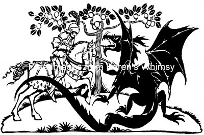 Fairytale Clipart 1 - St. George Of Merrie England