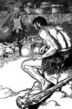 Greek Mythology Pictures 12 - Ulysses In The Giants Cave