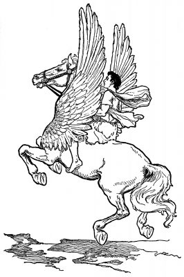 Greek Mythology Pictures 9 - Pegasus and Bellerophon