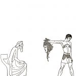 Greek Heroes 1 - Perseus Presents the Gorgons Head