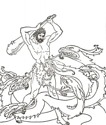 Greek Heroes 6 - Heracles Battles the Hydra