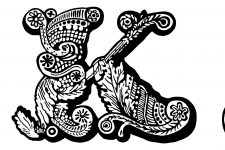 Decorative Alphabet Letters 4 - J K L