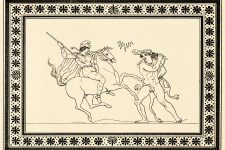 Greek Mythology Goddesses 4 - Hippolyta Fighting Hercules