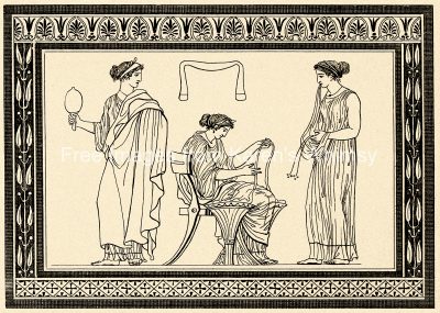 Greek Mythology Goddesses 1 - Penelope Seated