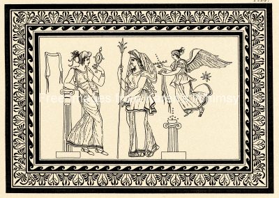 Greek Mythology Goddesses 2 - Ariadne Holding a Ferula