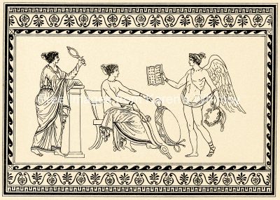 Greek Mythology Goddesses 7 - Demeter Seated