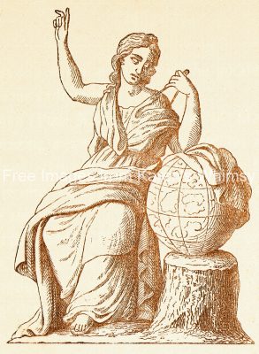 Greek Mythology Muses 5 - Urania the Muse of Astronomy
