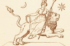 Gods of Greek Mythology 10 - Rhea on a Lion