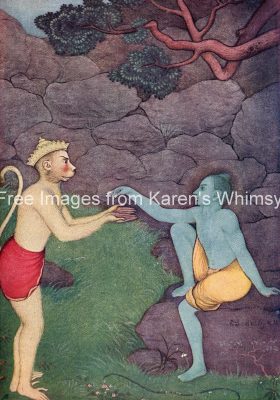 Mythology of India 6 - Rama Sends Ring to Sita