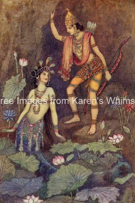 Indian Mythology 5 - Arjuna and the River Nymph