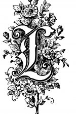 Decorative Letters 3 - Letter L