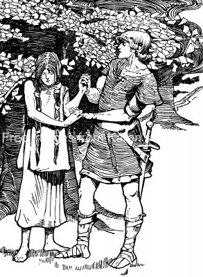 Norse Gods Mythology 7 - Aslaug and Ragnar