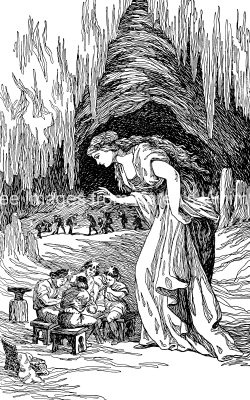 Norse Gods 4 - Freyja and the Dwarves
