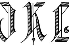 Calligraphy Alphabets 4 - J K L