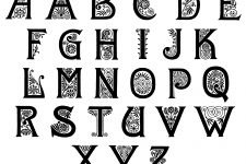 Capital Lettering - A to Z