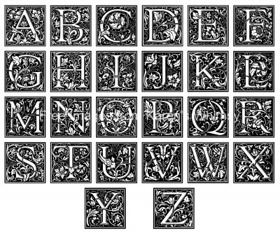Pretty Lettering - A to Z