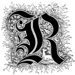 Decorative Alphabet R