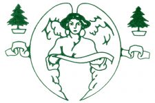 Christmas Images Clip Art 3 - Angel and Trees