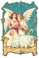 Religious Christmas Images 4 - Angels with Child