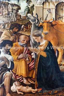 Religious Christmas Images 1 - In the Manger