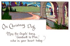 Religious Christmas Clip Art 10 - Christmas Day Scene