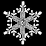 Snowflake Clip Art 1