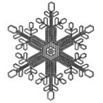 Snowflake Clip Art 12