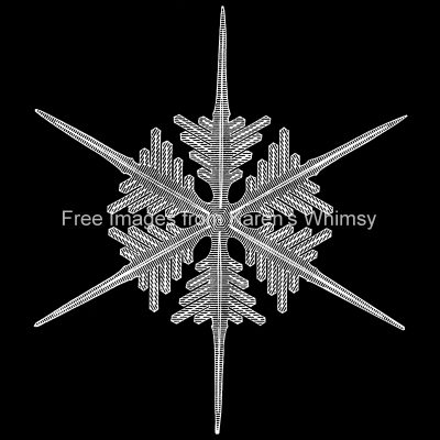 Snowflake Clip Art 11