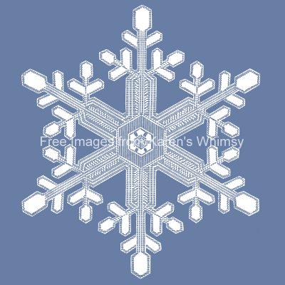 Snowflake Clip Art 13