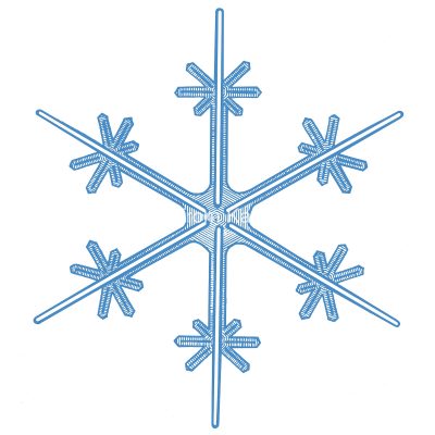 Snowflake Clip Art 16