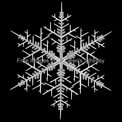 Snowflake Clip Art 3