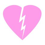 Pink Heart Clip Art 15