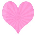 Pink Heart Clip Art 7