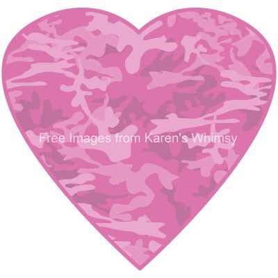 Pink Heart Clip Art 11