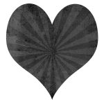Black Heart Clip Art 6