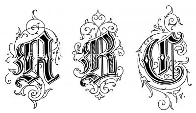 Gothic Letters 1