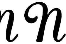 Cursive Alphabet Letters - M N O