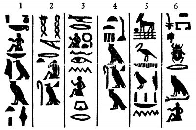 Egyptian Hieroglyphics 3