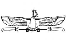 Egyptian Symbols 1 - Vulture